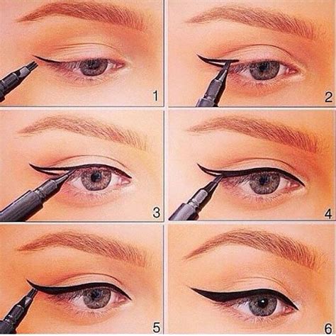 How to do eyeliner wings?