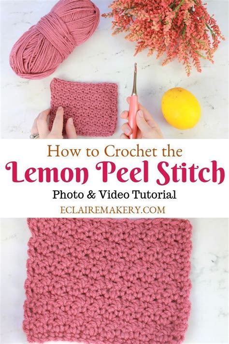 How to do lemon peel stitch?