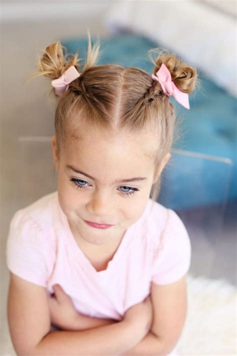 How to do pigtails on little girl?