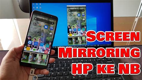 How to do screen mirroring on HP?