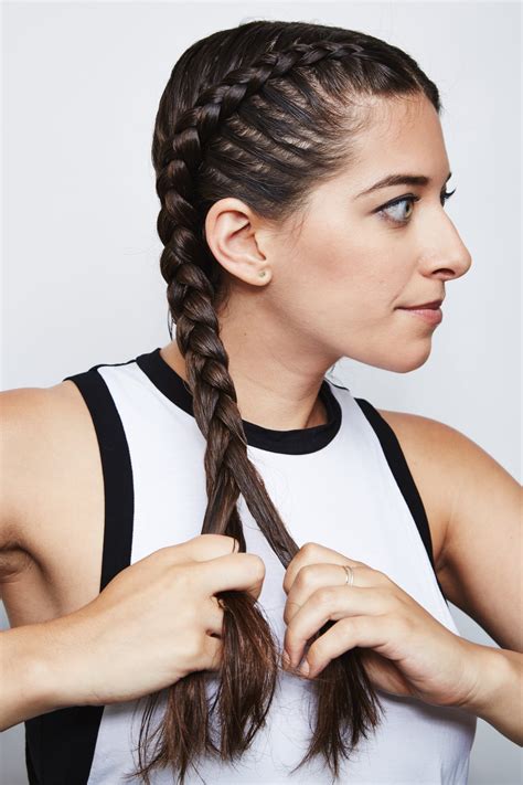 How to do small French braids?