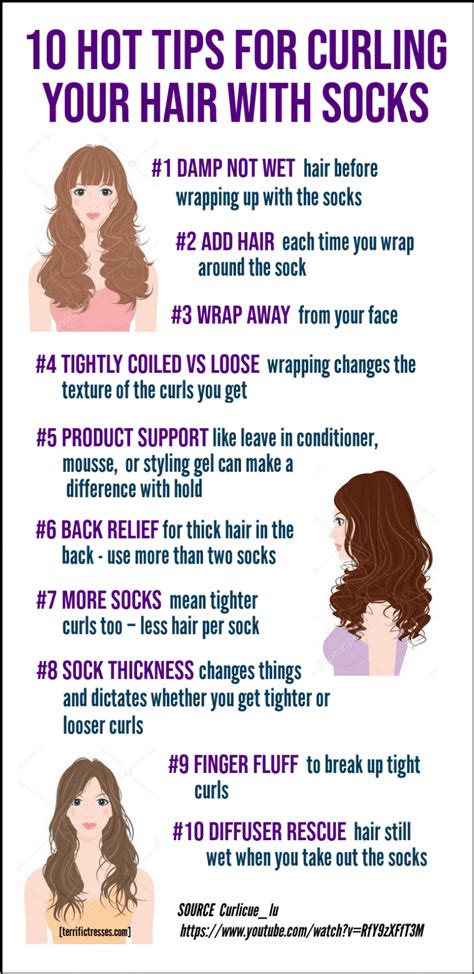 How to do sock curls step by step?