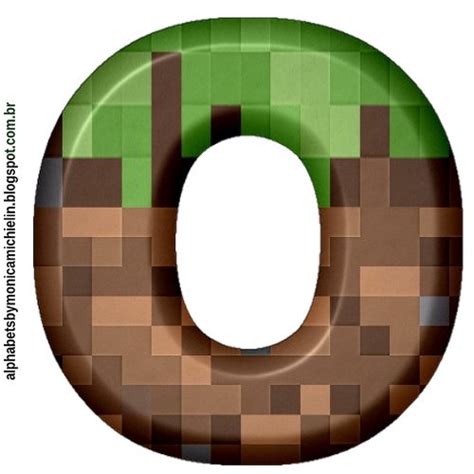 How to do the letter o in Minecraft?