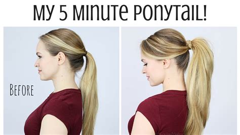 How to do the ponytail trick?