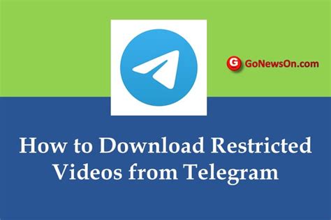 How to download restricted videos from Telegram 2024?