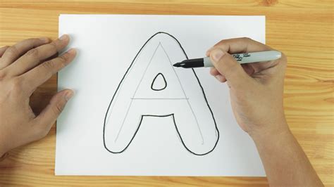 How to draw a bubble letter?