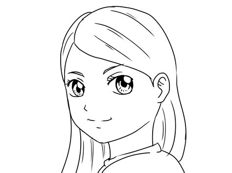How to draw a girl like anime?