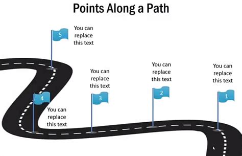 How to draw a road on ppt?