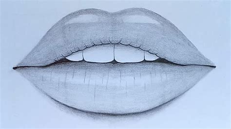 How to draw beautiful lips?