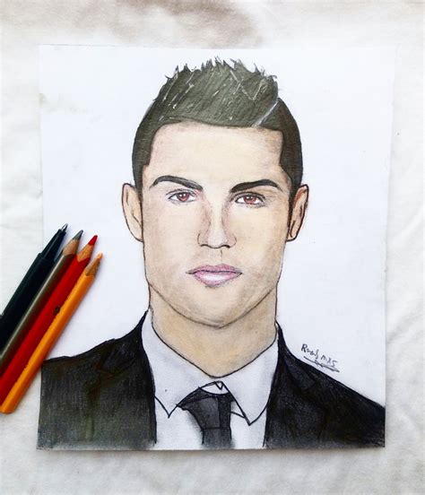 How to draw cr7?
