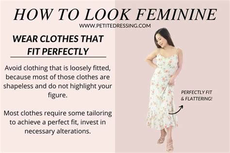 How to dress feminine?