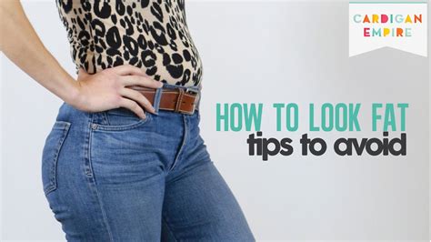 How to dress to not look fat?