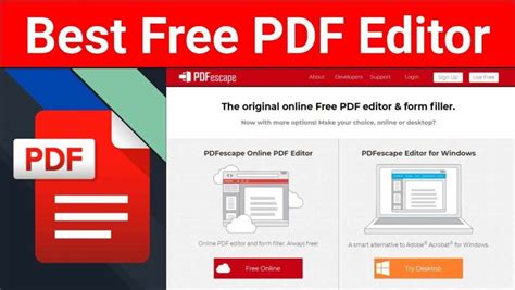 How to edit PDF free?