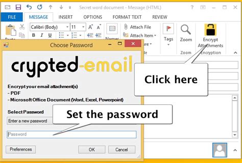 How to encrypt an email?