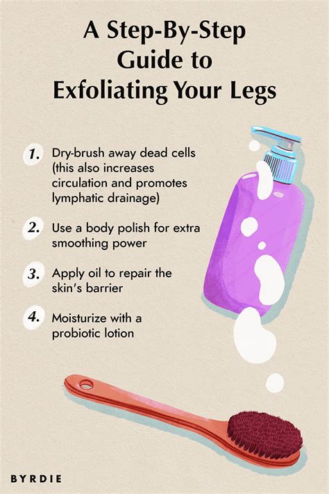 How to exfoliate legs?