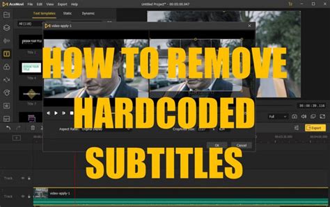 How to extract hardcoded subtitles in VLC?