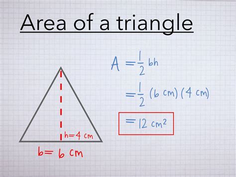 How to figure area of a triangle?