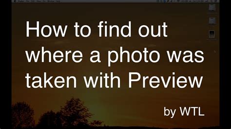 How to find out when a picture was taken that was sent to you?
