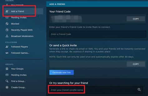 How to find someone on Steam?