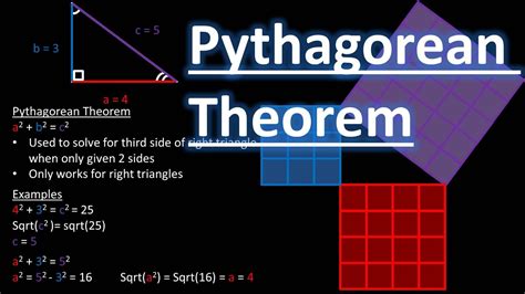 How to find the third side of a triangle using Pythagorean Theorem?