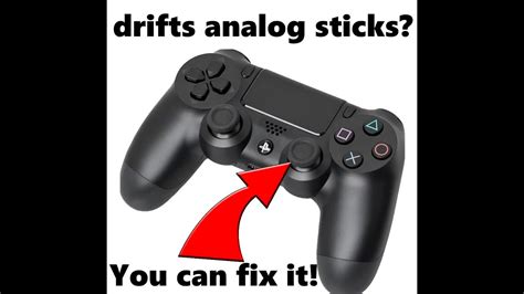 How to fix DualShock 4 analog?