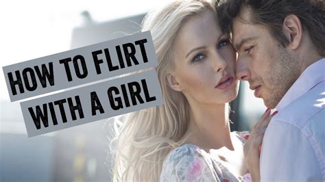 How to flirt seriously?