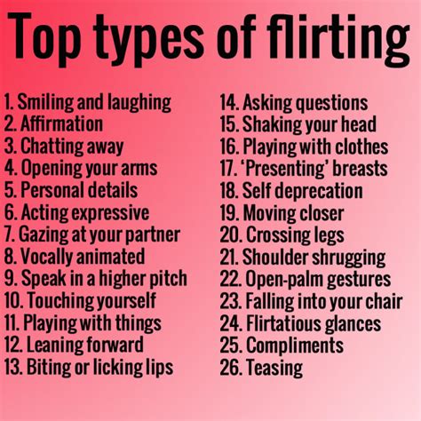 How to flirt without flirting?