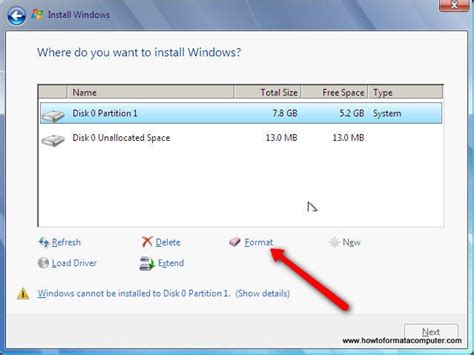 How to format Windows 7 with USB step by step?