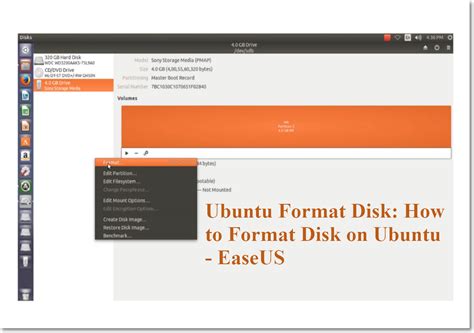 How to format disk to NTFS in Ubuntu?