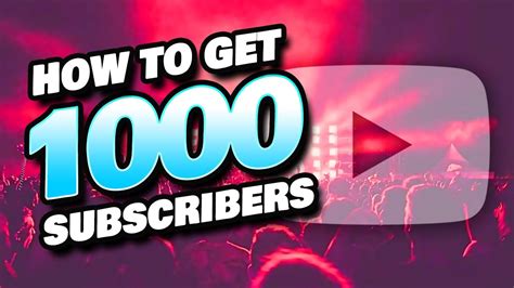 How to get 1,000 subscribers on YouTube in a day free?