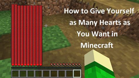 How to get 10 000 hearts in Minecraft?