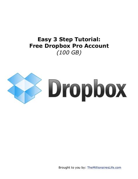 How to get 100 GB free on Dropbox?