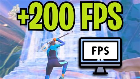 How to get 200 fps Fortnite?