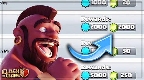 How to get 2000 gems in Clash of Clans?