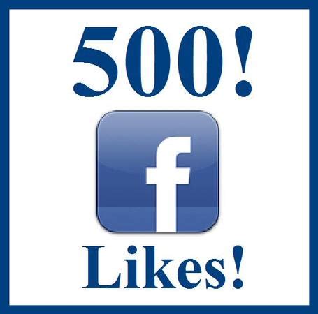 How to get 500 likes on Facebook?