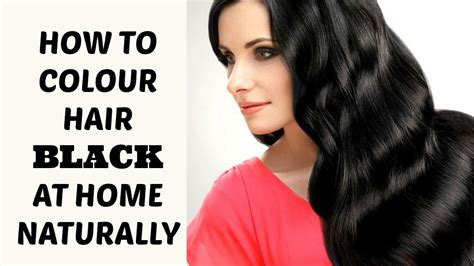 How to get Black hair naturally?