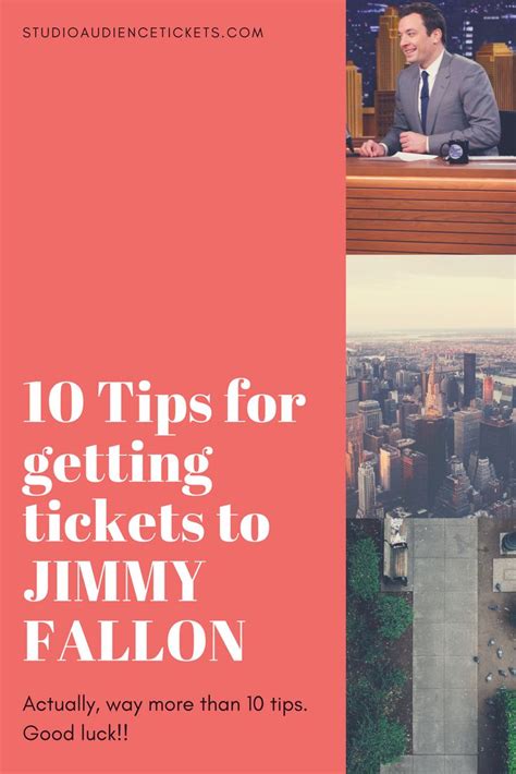 How to get Jimmy Fallon tickets standby?