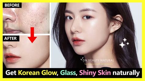 How to get Korean glossy skin?