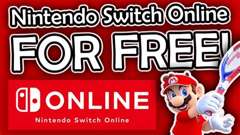 How to get Nintendo online for free?