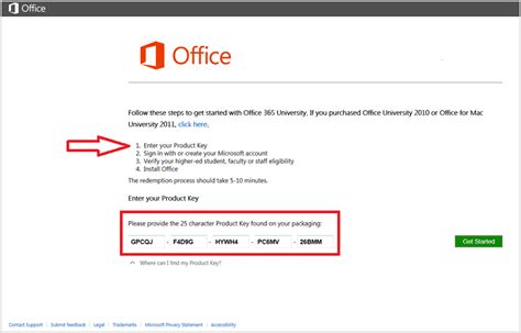 How to get Office 365 product key?