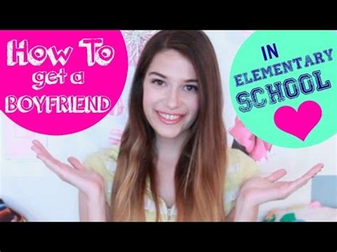 How to get a boyfriend at 12 at school?