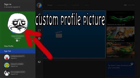 How to get a custom profile picture on Xbox with a child account?