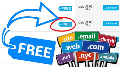 How to get a free domain?