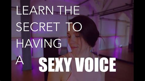 How to get a hot voice?