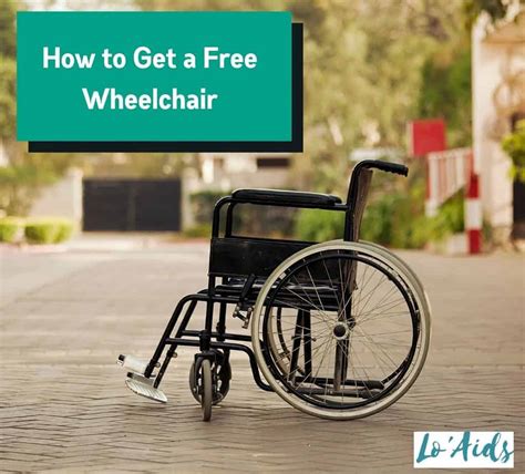 How to get a wheelchair for free?