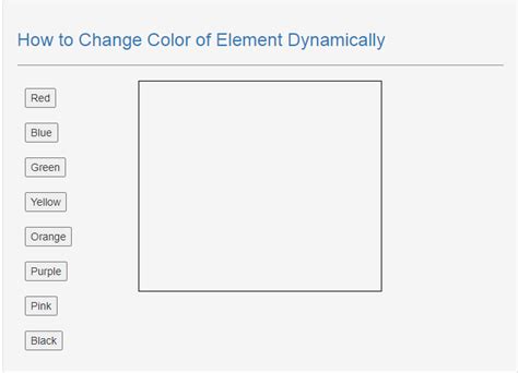 How to get dynamic color in JavaScript?