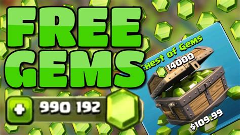 How to get free 10,000 gems in coc?