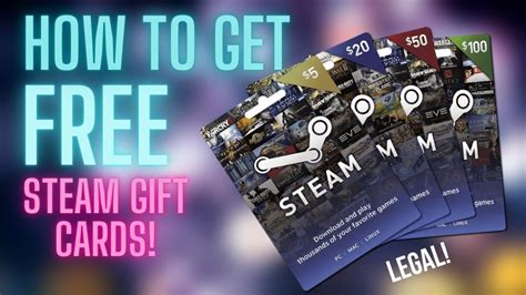 How to get free Steam cards?