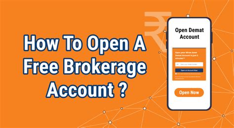 How to get free brokerage?