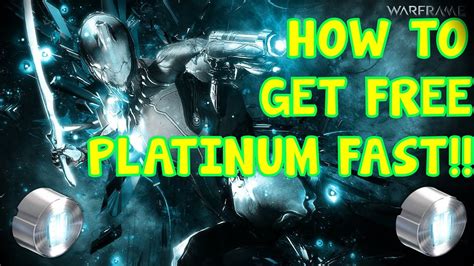 How to get free platinum in Warframe?
